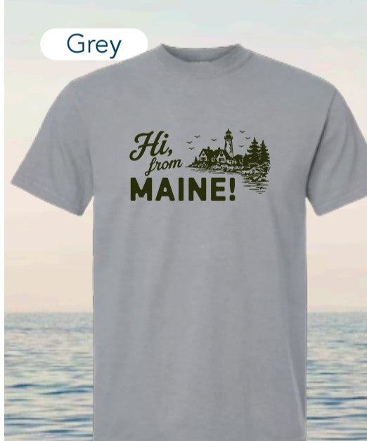 HFM Lighthouse & Pine Tee